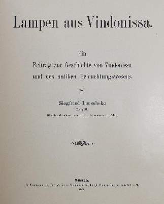 Bild Nr.2: 138-929 Loeschcke,S.: (Archäologie, Lampen)