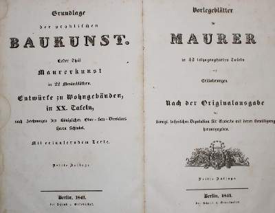 Bild Nr.1: 138-946 (Schinkel,K.F.).: (Architektur)