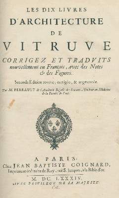 Bild Nr.3: 138-950 Vitruvius Pollio,M.: (Architektur)