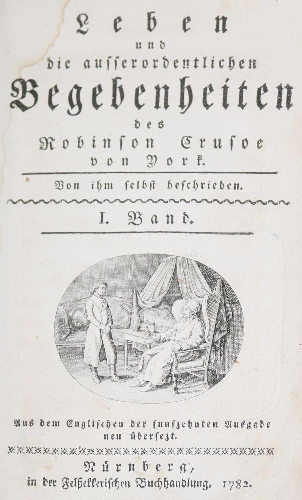 Große Abbildung Nr.1: 139-1023 Defoe,D.: (Literatur und illustrierte Bücher bis 19.Jahrhundert)
