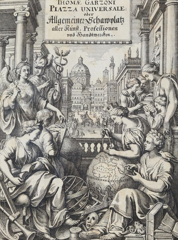 Große Abbildung Nr.2: 139-103 Garzoni,T.: (Alte Drucke, Handschriften und Theologie)