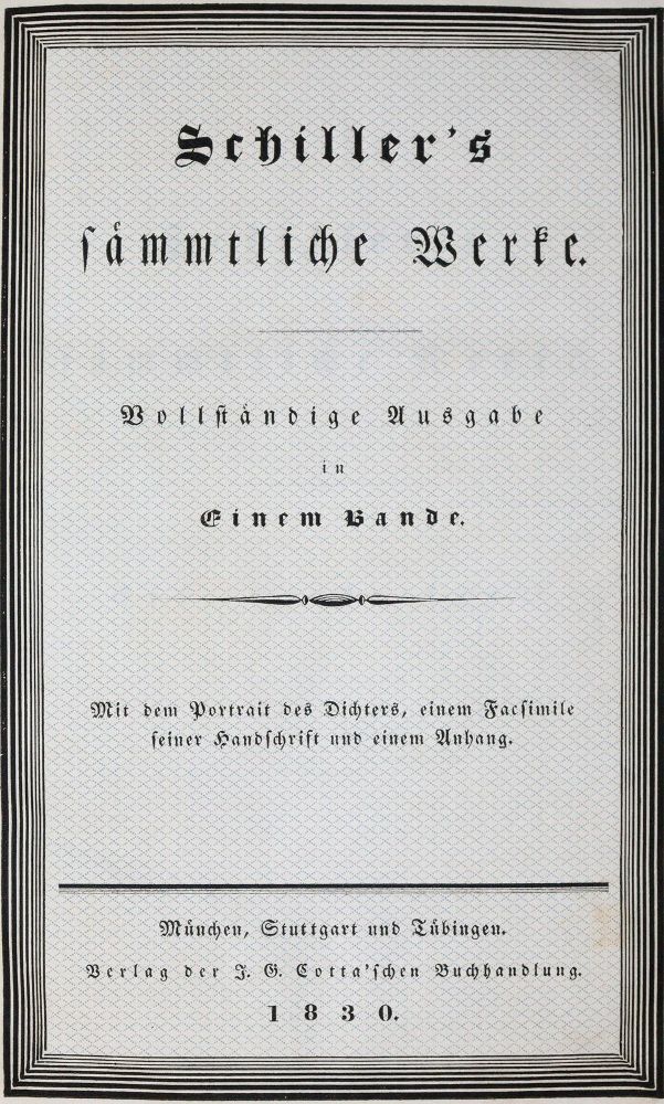 Große Abbildung Nr.5: 139-1038 Schiller,F.: (Einband)