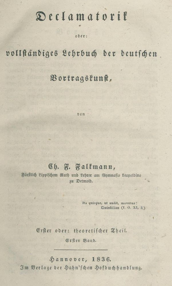 Große Abbildung Nr.1: 139-1045 Falkmann,Ch.F.: (Literatur und illustrierte Bücher bis 19.Jahrhundert)