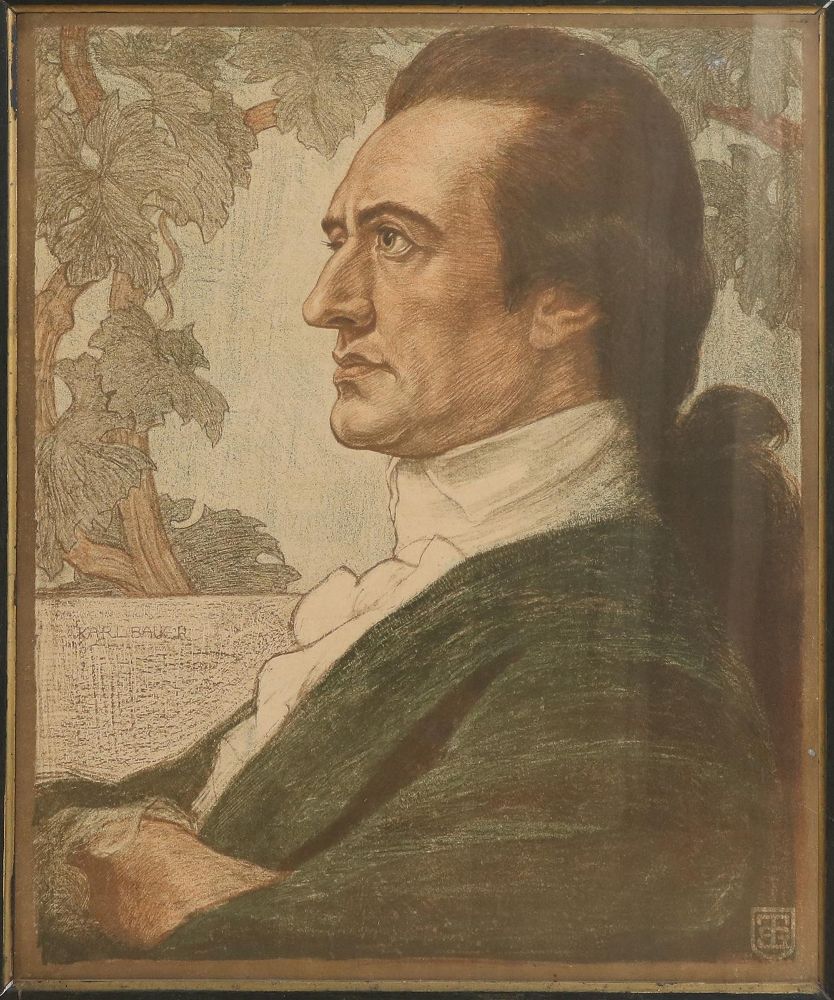 Große Abbildung Nr.1: 139-1061 Goethe u. Schiller.: (Literatur und illustrierte Bücher bis 19.Jahrhundert)