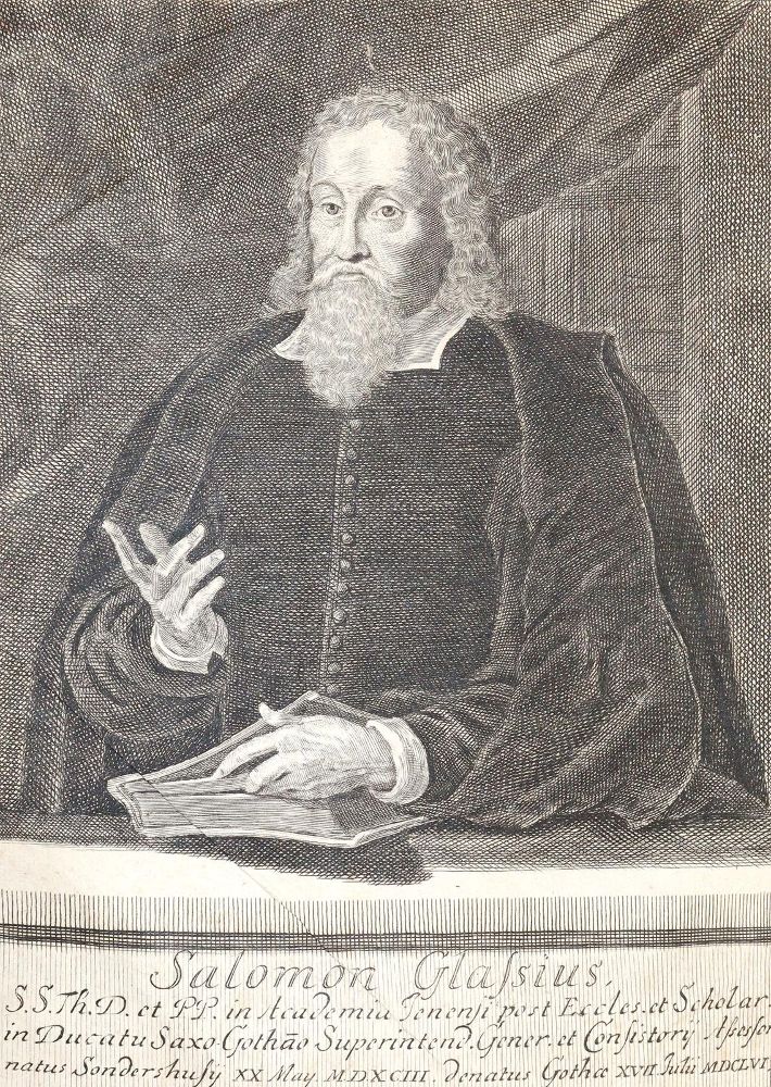 Große Abbildung Nr.2: 139-108 Glaß,S.: (Alte Drucke, Handschriften und Theologie)