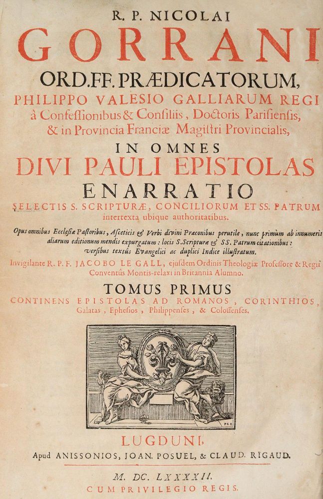 Große Abbildung Nr.1: 139-111 Gorran,N.de.: (Alte Drucke, Handschriften und Theologie)