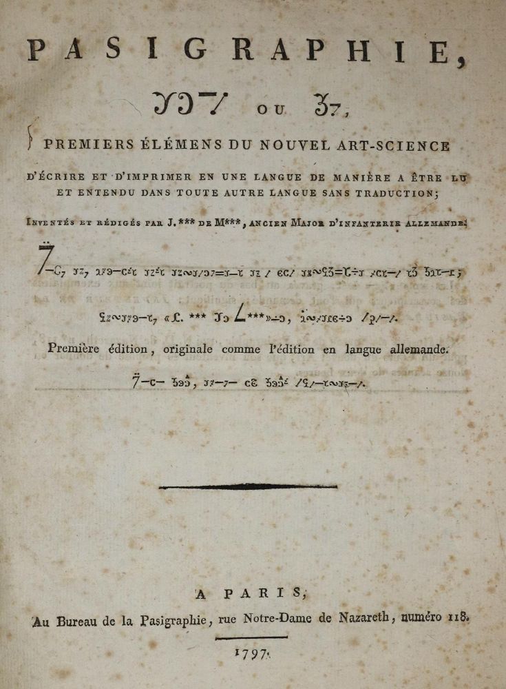 Große Abbildung Nr.1: 139-1114 (Maimieux,J.de).: (Literatur und illustrierte Bücher bis 19.Jahrhundert)