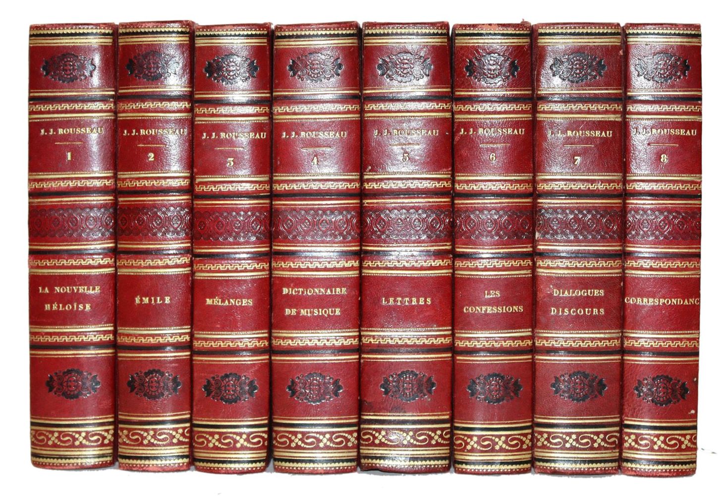 Große Abbildung Nr.3: 139-1141 Rousseau,J.-J.: (Literatur und illustrierte Bücher bis 19.Jahrhundert)