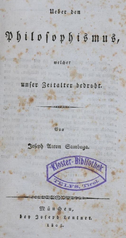 Große Abbildung Nr.1: 139-1145 Sambuga,J.A.: (Literatur und illustrierte Bücher bis 19.Jahrhundert)