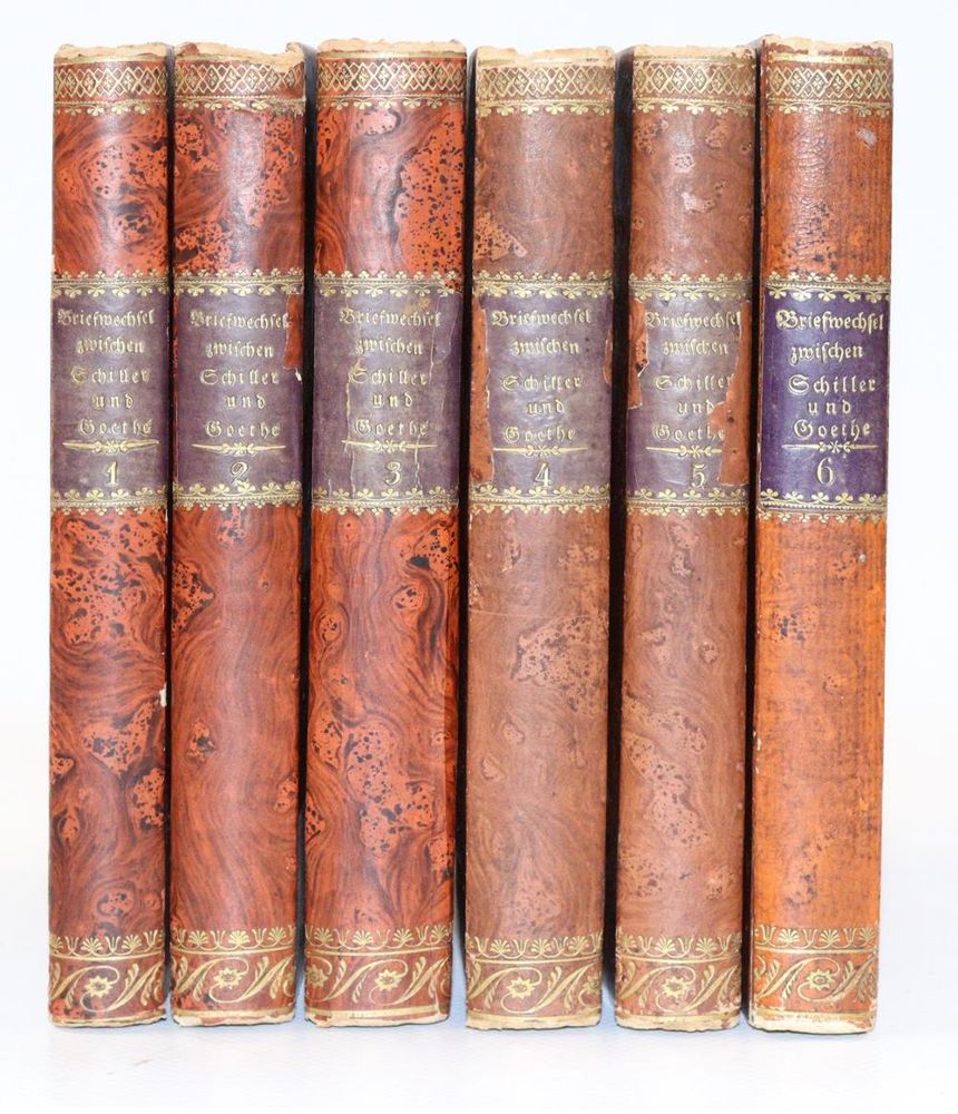 Große Abbildung Nr.2: 139-1150 Schiller,F. u. J.W.v.Goethe.: (Literatur und illustrierte Bücher bis 19.Jahrhundert)
