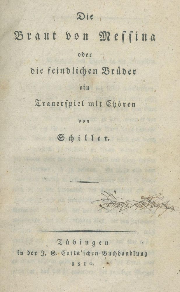 Große Abbildung Nr.1: 139-1152 Schiller,(F.v.): (Literatur und illustrierte Bücher bis 19.Jahrhundert)