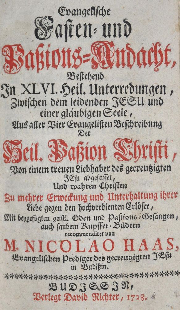 Große Abbildung Nr.1: 139-116 Haas,N.: (Alte Drucke, Handschriften und Theologie)