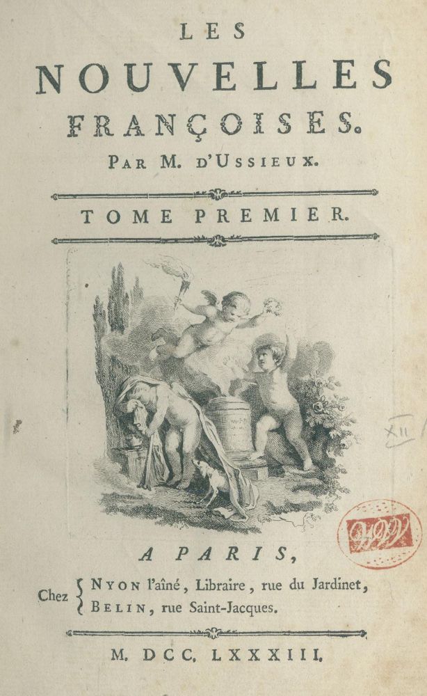 Große Abbildung Nr.1: 139-1168 Ussieux, (Louis) d'.: (Literatur und illustrierte Bücher bis 19.Jahrhundert)