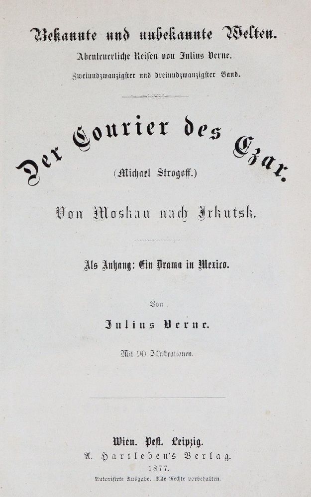 Große Abbildung Nr.1: 139-1174 Verne,J.: (Literatur und illustrierte Bücher bis 19.Jahrhundert)