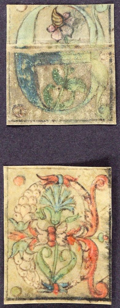 Große Abbildung Nr.3: 139-120 Blattfragmente.: (Handschriften)