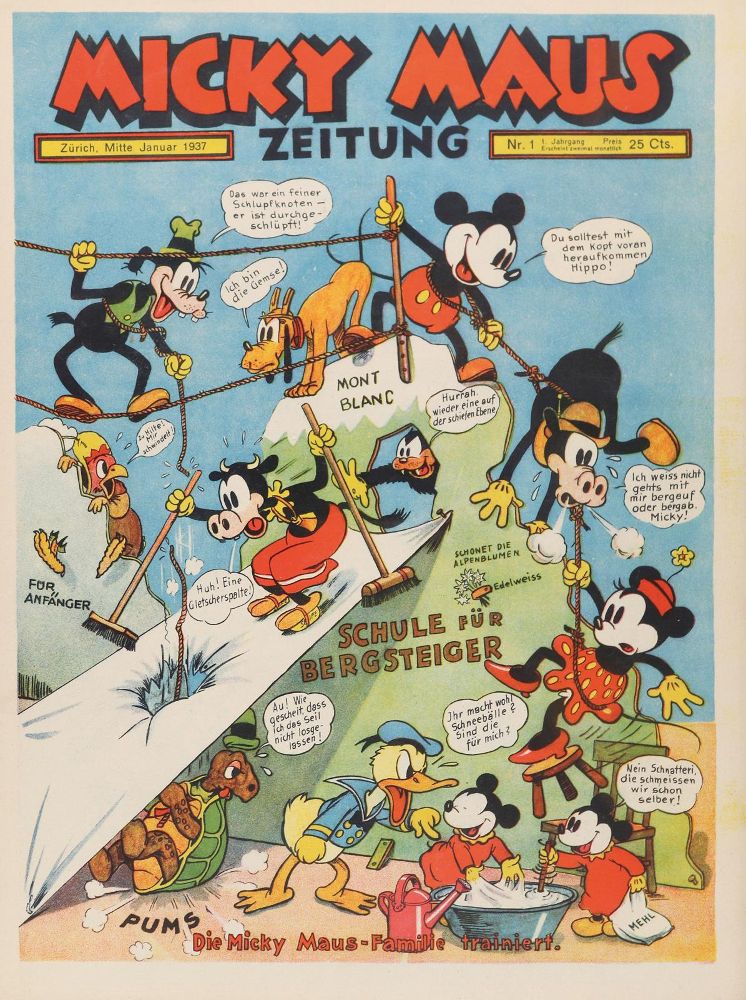 Große Abbildung Nr.1: 139-1218 Micky-Maus Zeitung.: (Comic, Disney)