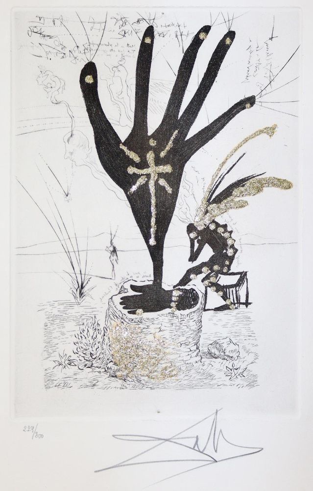 Große Abbildung Nr.9: 139-1225 Dali,S.: (Dali, Zehn Radierungen in:)