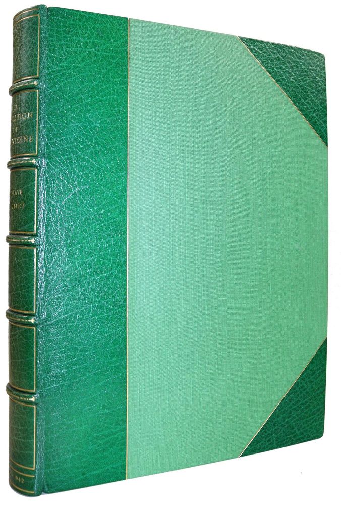 Große Abbildung Nr.1: 139-1238 Grüner Halbmaroquin: (Einband)