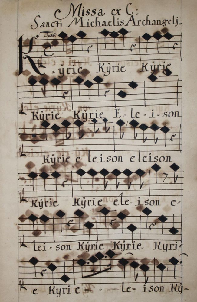 Große Abbildung Nr.1: 139-124 (Fischer,J.C.F.).: (Handschriften)
