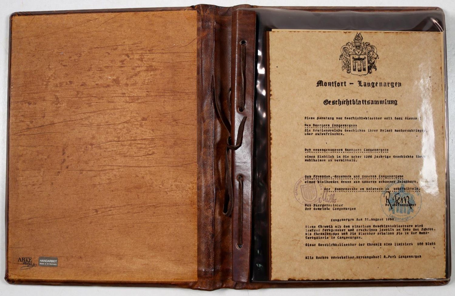 Große Abbildung Nr.3: 139-1241 Ledereinband: (Einband)