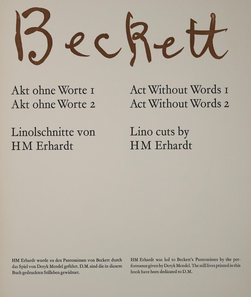 Große Abbildung Nr.2: 139-1243 Beckett,S.: (Erhardt)