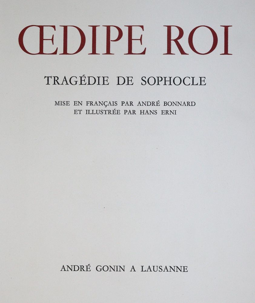 Große Abbildung Nr.1: 139-1247 Sophokles.: (Erni)