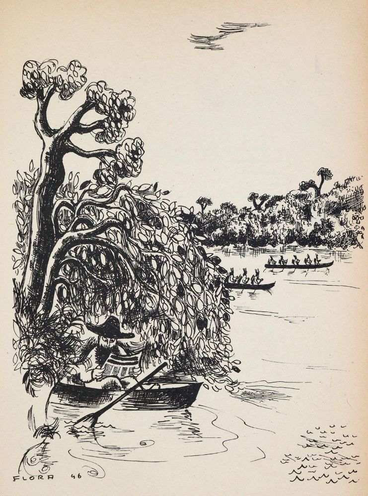 Große Abbildung Nr.2: 139-1256 Flora,P.: (Literatur und illustrierte Bücher 20.Jahrhundert - Alte Literatur in modernen Ausgaben)