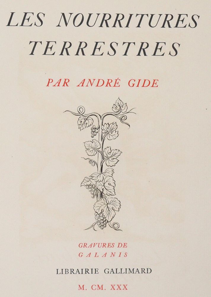 Große Abbildung Nr.2: 139-1267 Gide,A.: (Galanis)