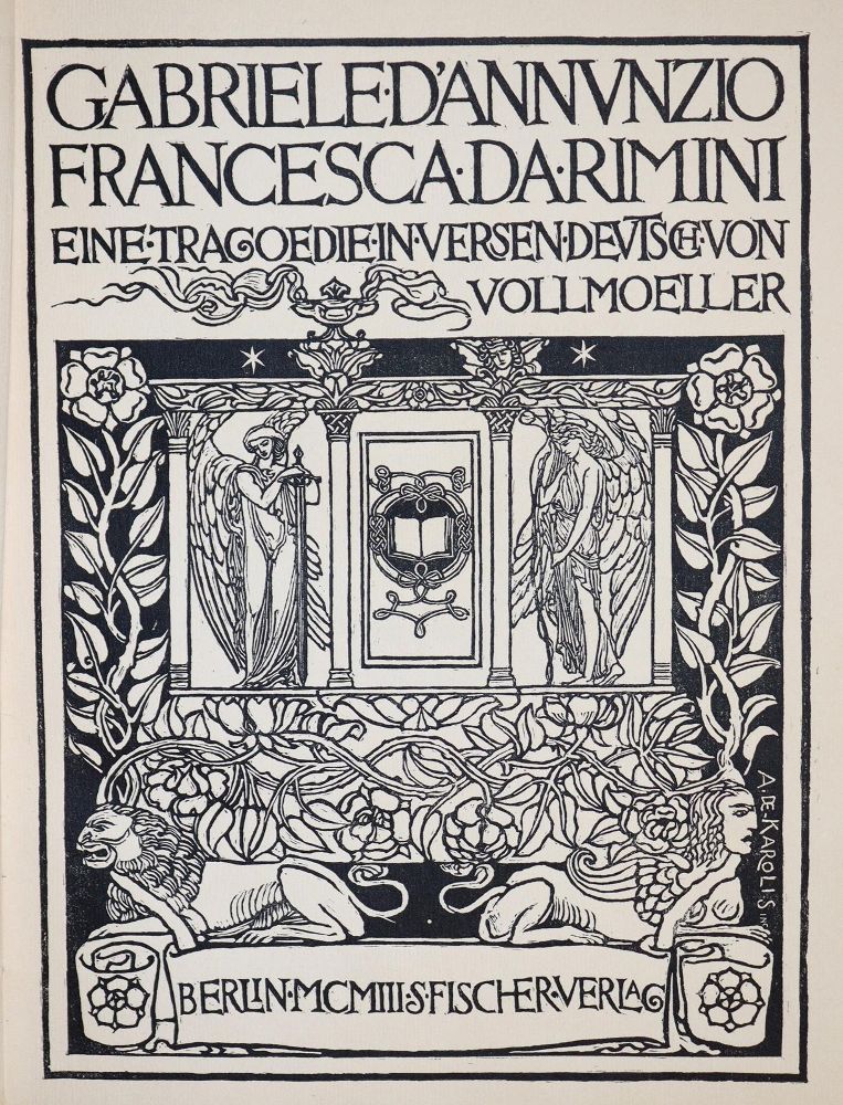 Große Abbildung Nr.1: 139-1268 D'Annunzio,G.: (Ganghofer)