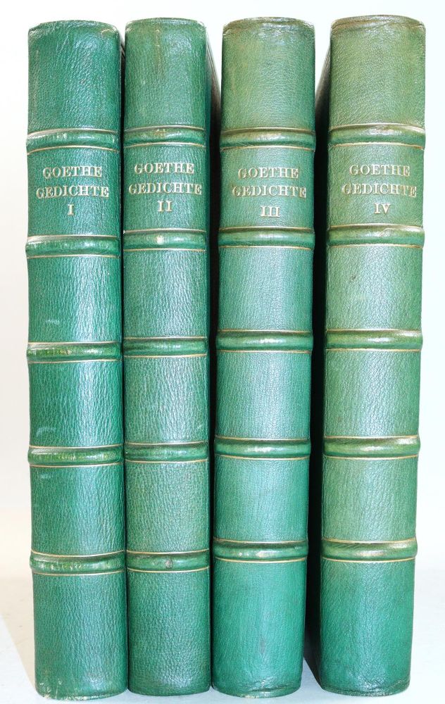Große Abbildung Nr.2: 139-1276 Goethe,J.W.v.: (Literatur und illustrierte Bücher 20.Jahrhundert - Alte Literatur in modernen Ausgaben)