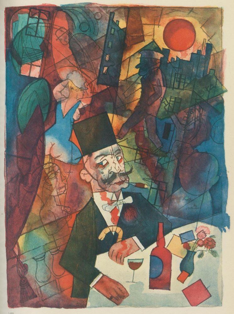 Große Abbildung Nr.1: 139-1287 Grosz,G.: (Literatur und illustrierte Bücher 20.Jahrhundert - Alte Literatur in modernen Ausgaben)