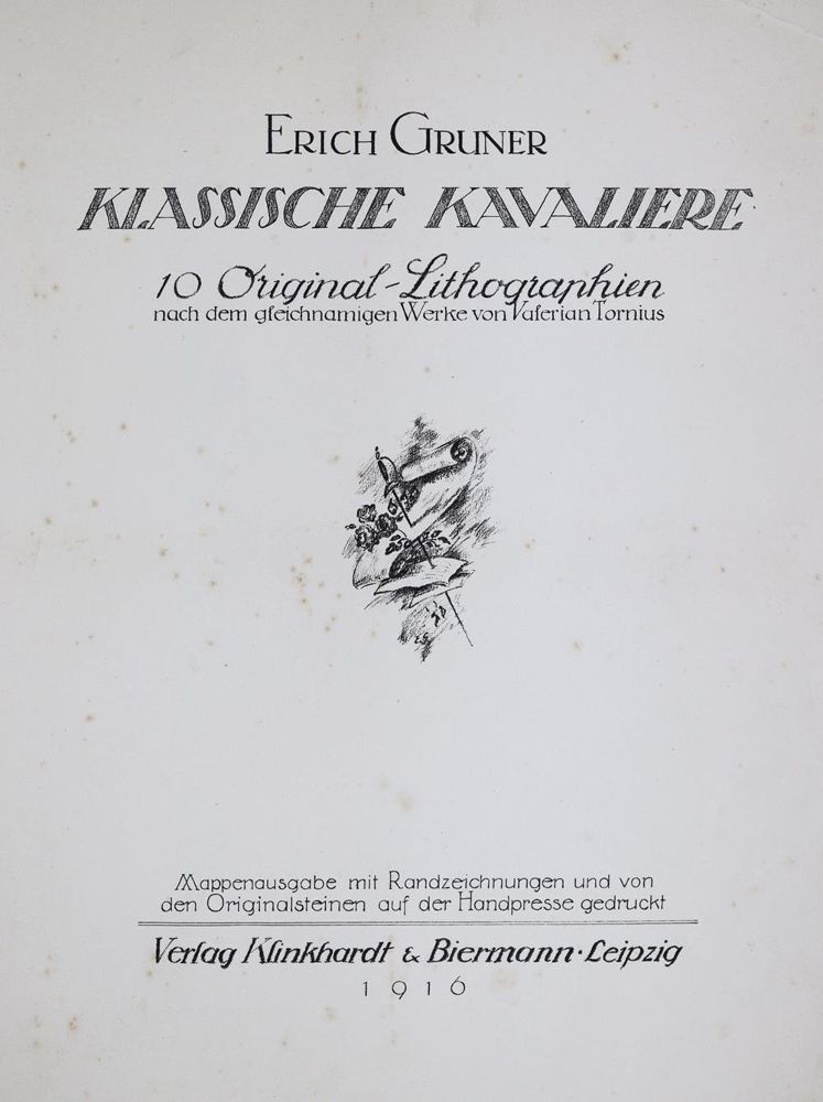 Große Abbildung Nr.8: 139-1288 Gruner,E.: (Literatur und illustrierte Bücher 20.Jahrhundert - Alte Literatur in modernen Ausgaben)