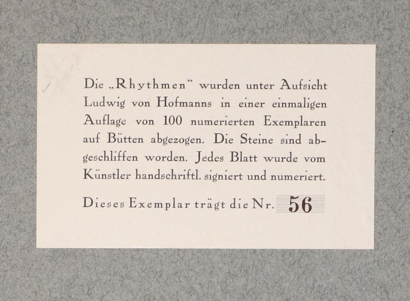Große Abbildung Nr.3: 139-1300 Hofmann,L.v.: (Literatur und illustrierte Bücher 20.Jahrhundert - Alte Literatur in modernen Ausgaben)
