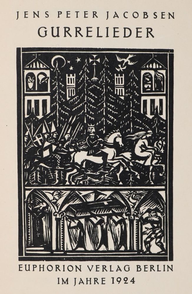 Große Abbildung Nr.1: 139-1309 Jacobsen,J.P.: (Literatur und illustrierte Bücher 20.Jahrhundert - Alte Literatur in modernen Ausgaben)