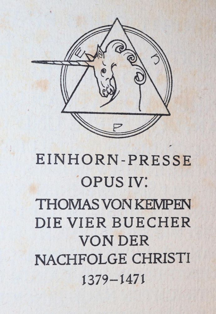Große Abbildung Nr.1: 139-1346 Thomas von Kempen.: (Lechter)