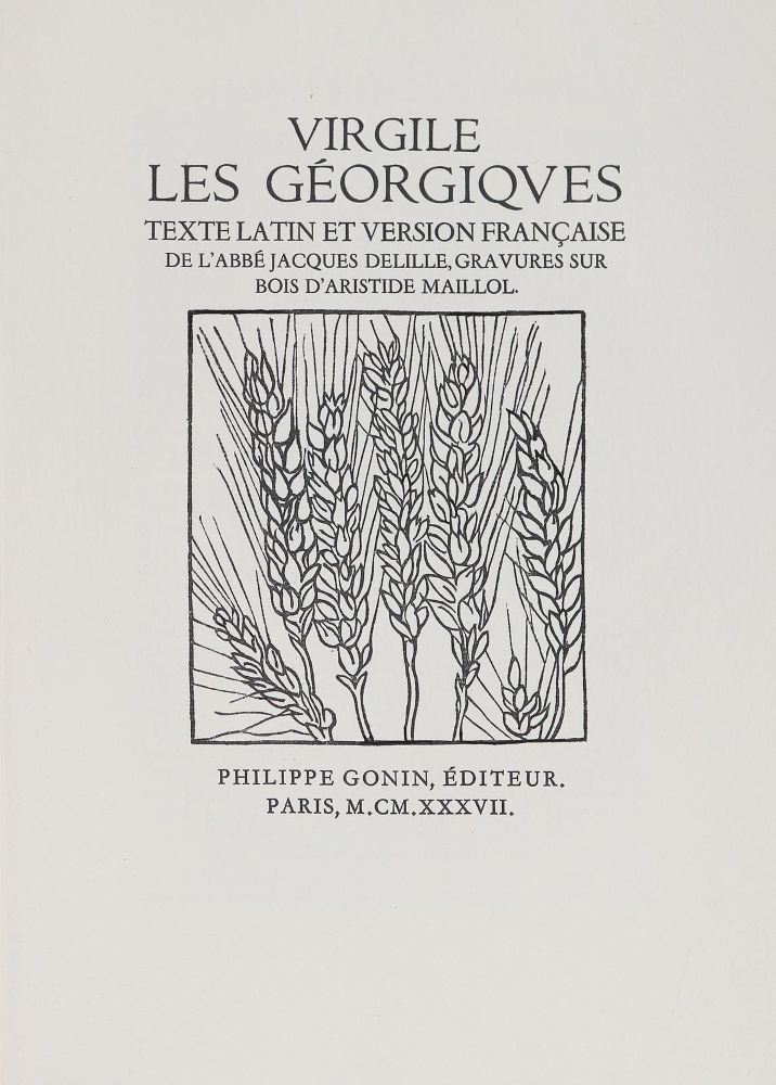Große Abbildung Nr.1: 139-1351 Vergilius Maro,P.: (Maillol)