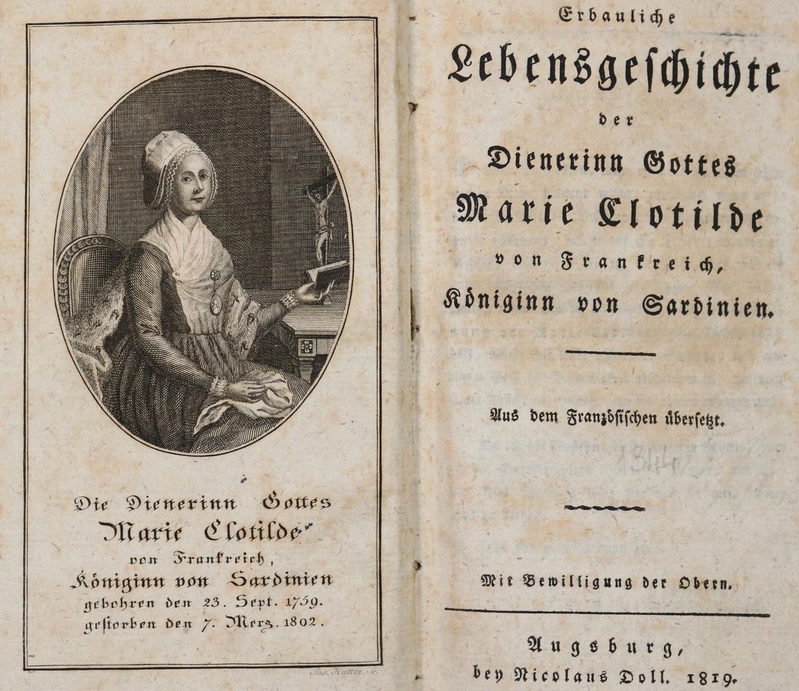 Große Abbildung Nr.1: 139-138 Drei Werke.: (Heiligenlegende)