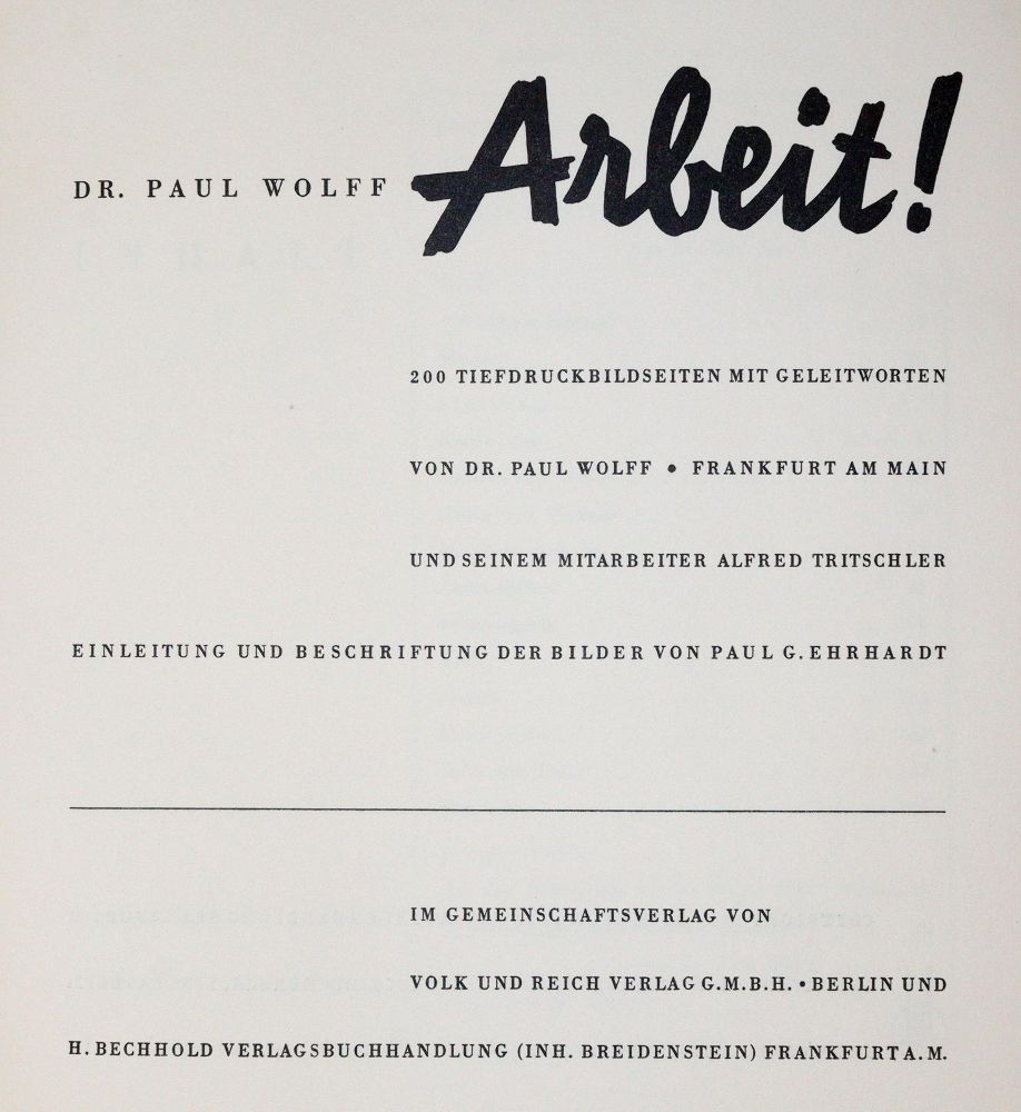 Große Abbildung Nr.1: 139-1391 Wolff,P.: (Photographie)