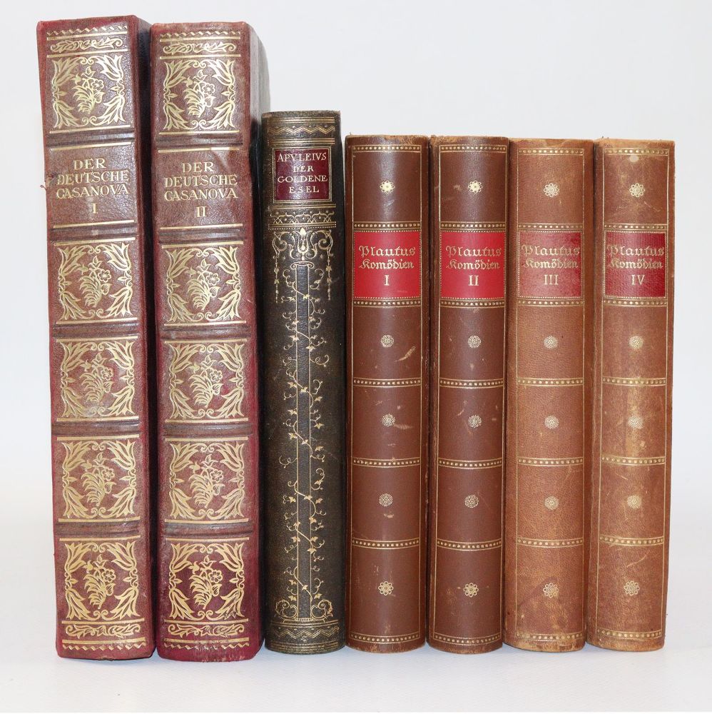 Große Abbildung Nr.3: 139-1396 Plautus.: (Literatur und illustrierte Bücher 20.Jahrhundert - Alte Literatur in modernen Ausgaben)