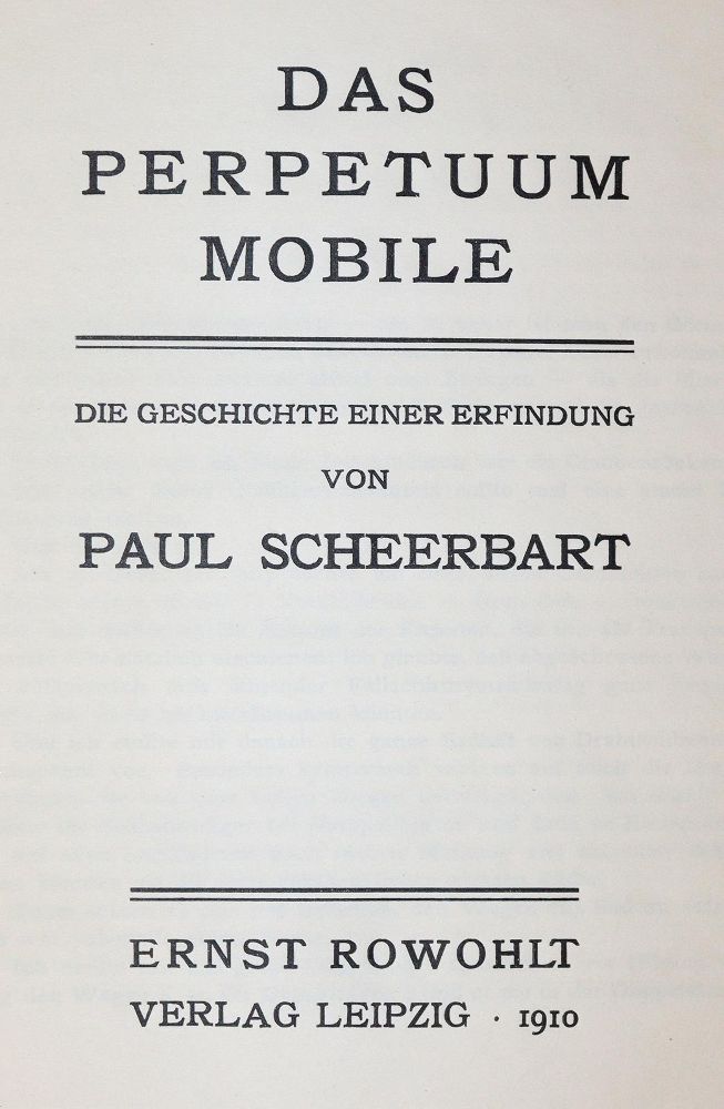 Große Abbildung Nr.2: 139-1418 Scheerbart,P.: (Literatur und illustrierte Bücher 20.Jahrhundert - Alte Literatur in modernen Ausgaben)