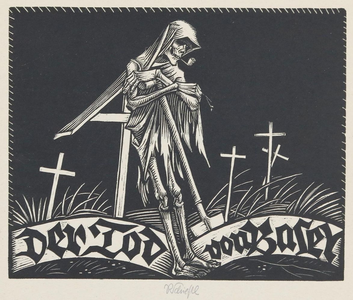 Große Abbildung Nr.1: 139-1439 Schiestl, R.: (Totentanz)