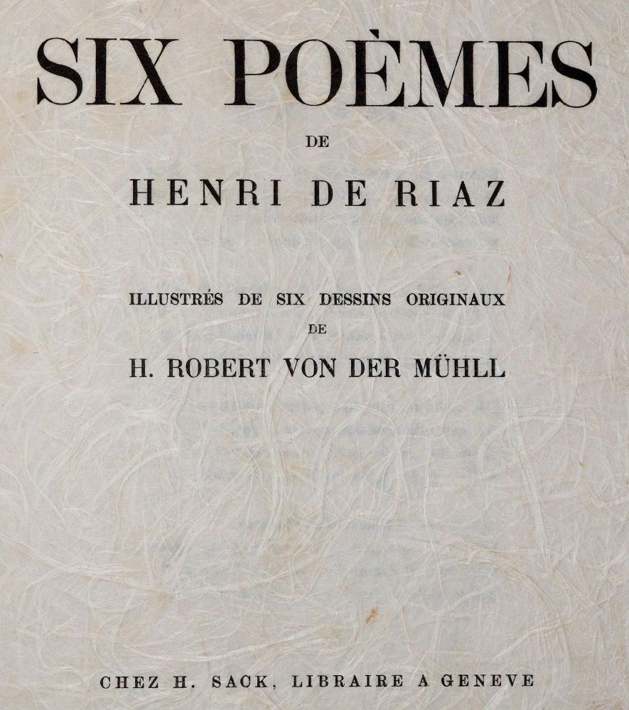 Große Abbildung Nr.2: 139-1447 Riaz,H.de.: (von der Mühll)