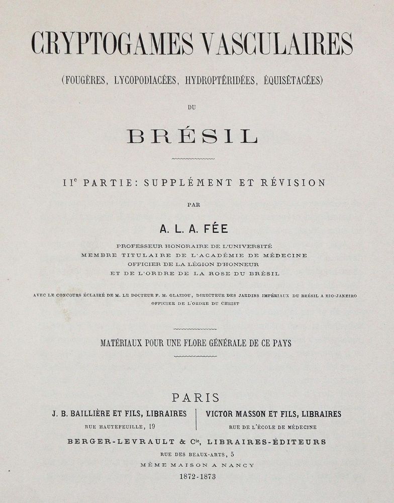 Große Abbildung Nr.3: 139-1463 Fee,A.L.A.: (Botanik)