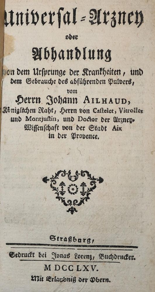 Große Abbildung Nr.1: 139-1504 Ailhaud,J.G.: (Medizin)