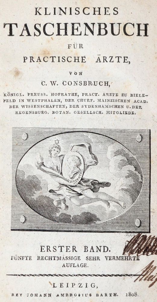 Große Abbildung Nr.1: 139-1517 Consbruch,C.W.: (Medizin)