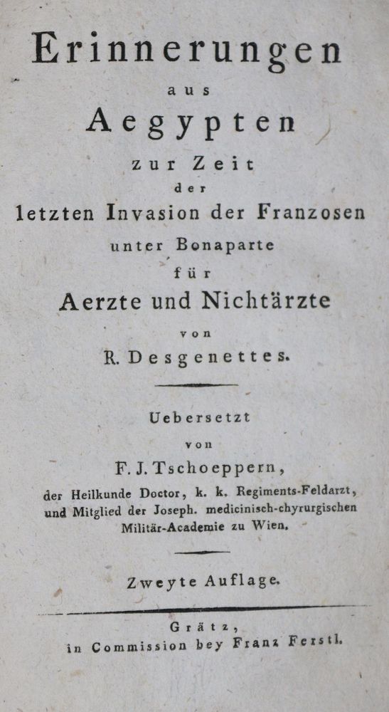 Große Abbildung Nr.1: 139-1519 Desgenettes R(ene Nicolas Dufriche),: (Medizin)