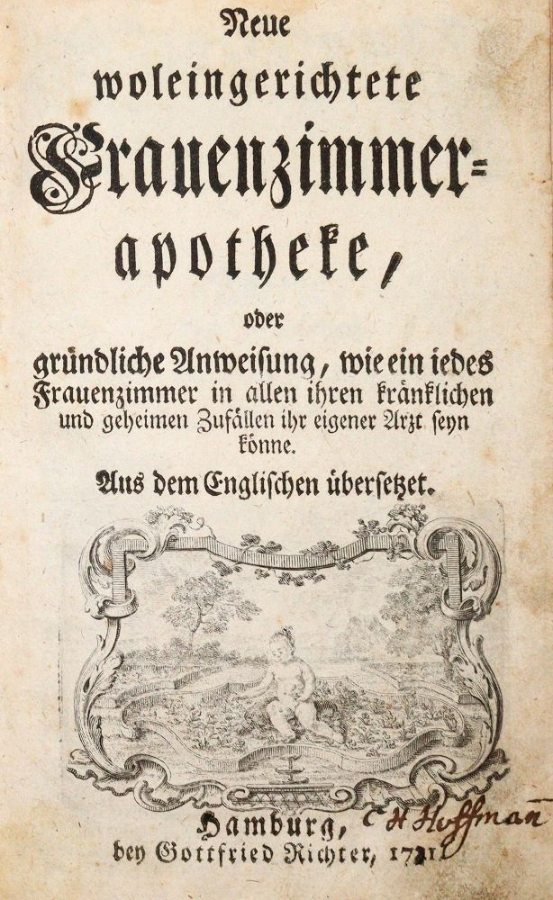 Große Abbildung Nr.1: 139-1525 Frauenzimmerapotheke,: (Medizin, Gynäkologie)