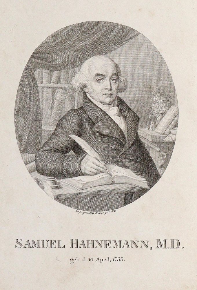 Große Abbildung Nr.1: 139-1534 Hahnemann,S.: (Medizin, Homöopathie)