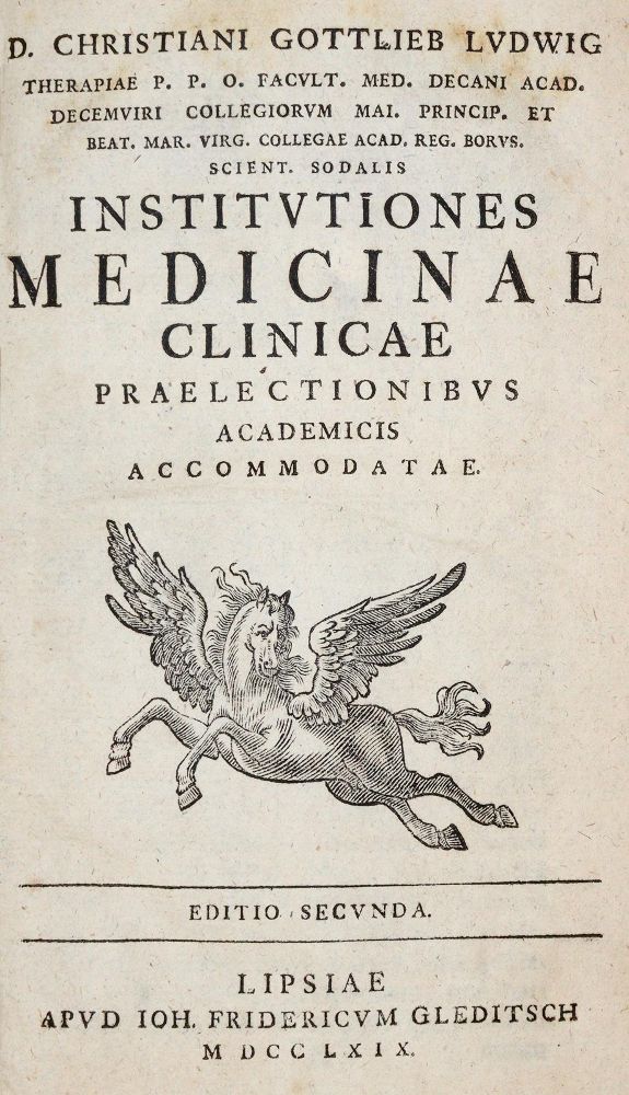 Große Abbildung Nr.1: 139-1543 Ludwig,C.G.: (Medizin)