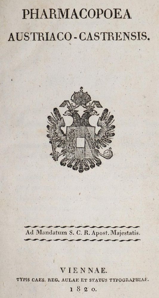 Große Abbildung Nr.1: 139-1546 Pharmacopoea: (Medizin, Militaria)